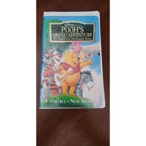 Pooh's Grand Adventure The Search For Christopher Robin Walt Disney VHS